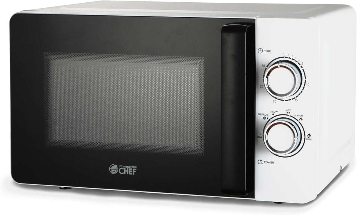 Microondas 0.7 Cu. Ft. COMMERCIAL CHEF, 700W, Rotativo