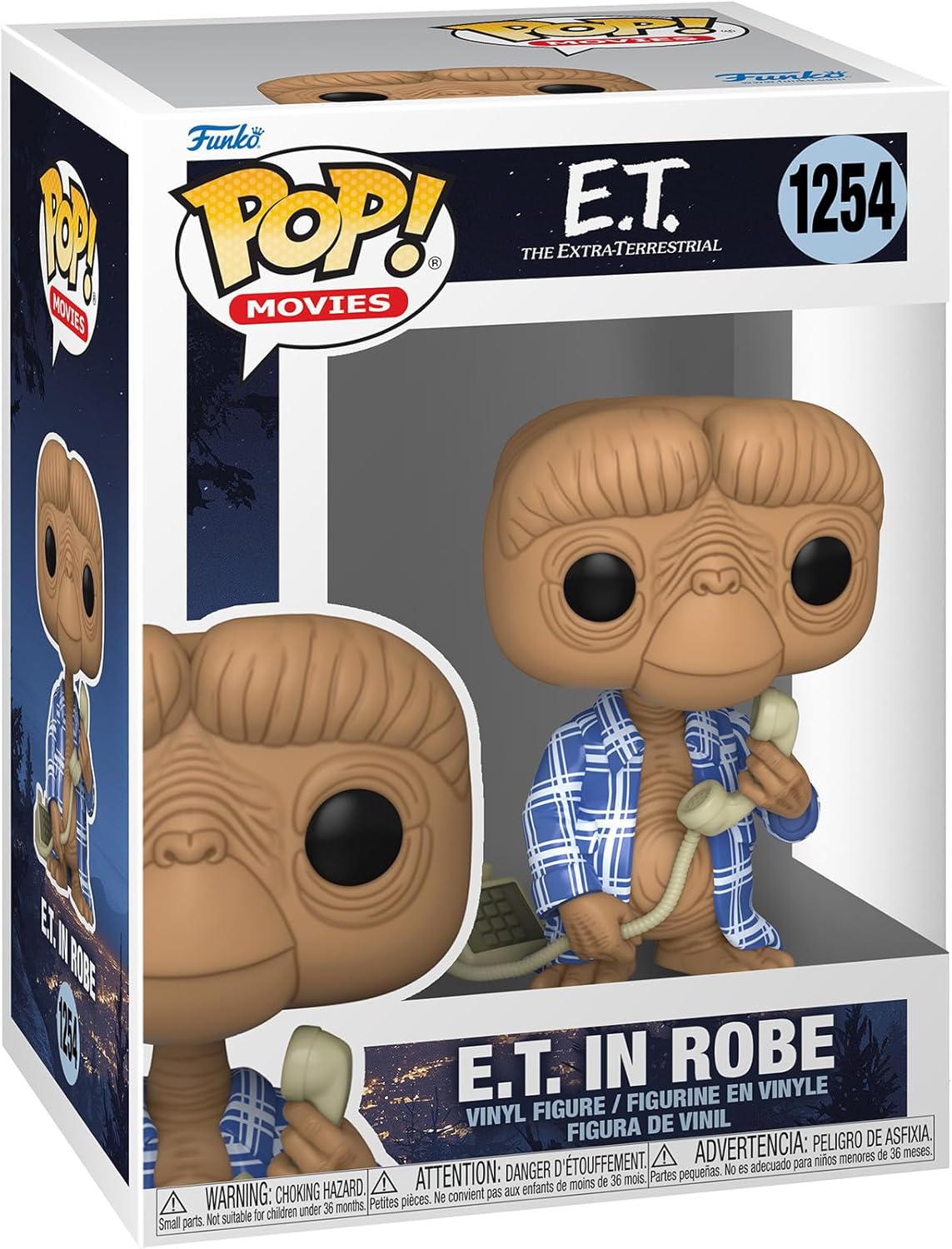Funko Pop! Películas: E.T. El Extraterrestre - E.T. en Flannel