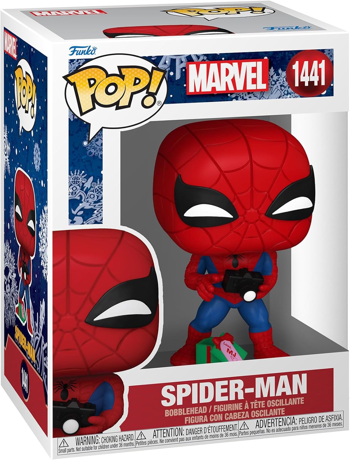 Funko Pop! Marvel: Spider-Man Festivo Edición Limitada
