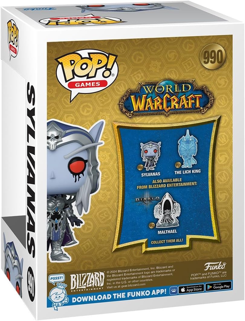 Funko Pop! Sylvanas con Chase - World of Warcraft Colección