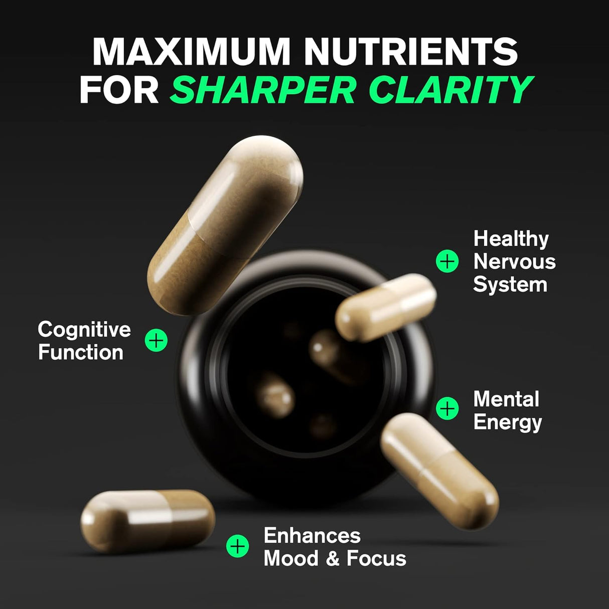 Suplemento Orgánico de Melena de León - Cápsulas Nootrópicas