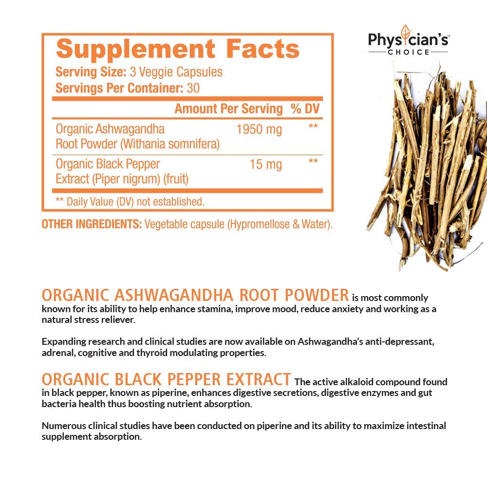 Extracto orgánico de raíz de soporte de tiroides, cortisol