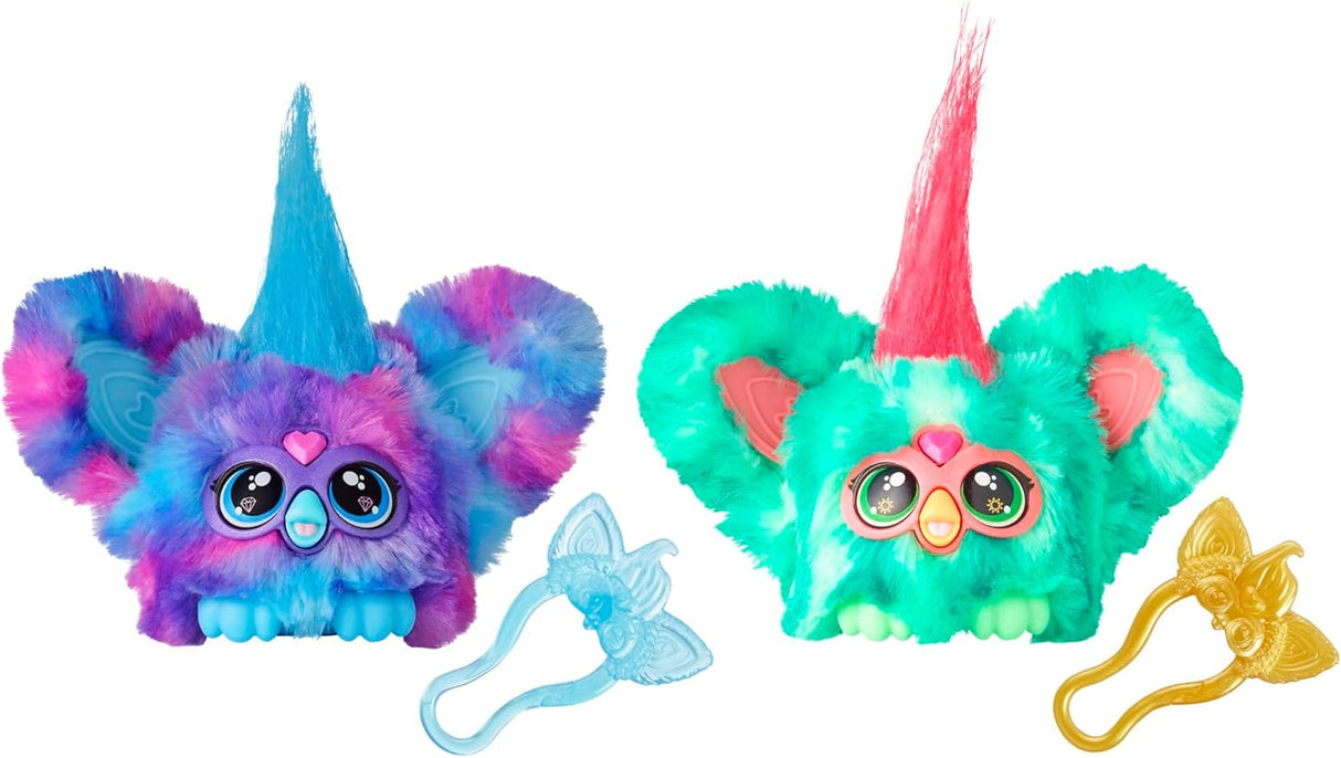 Furby Furblets 2-Pack, Furbish, 45+ Sonidos, Luv-Lee & Mello-Nee