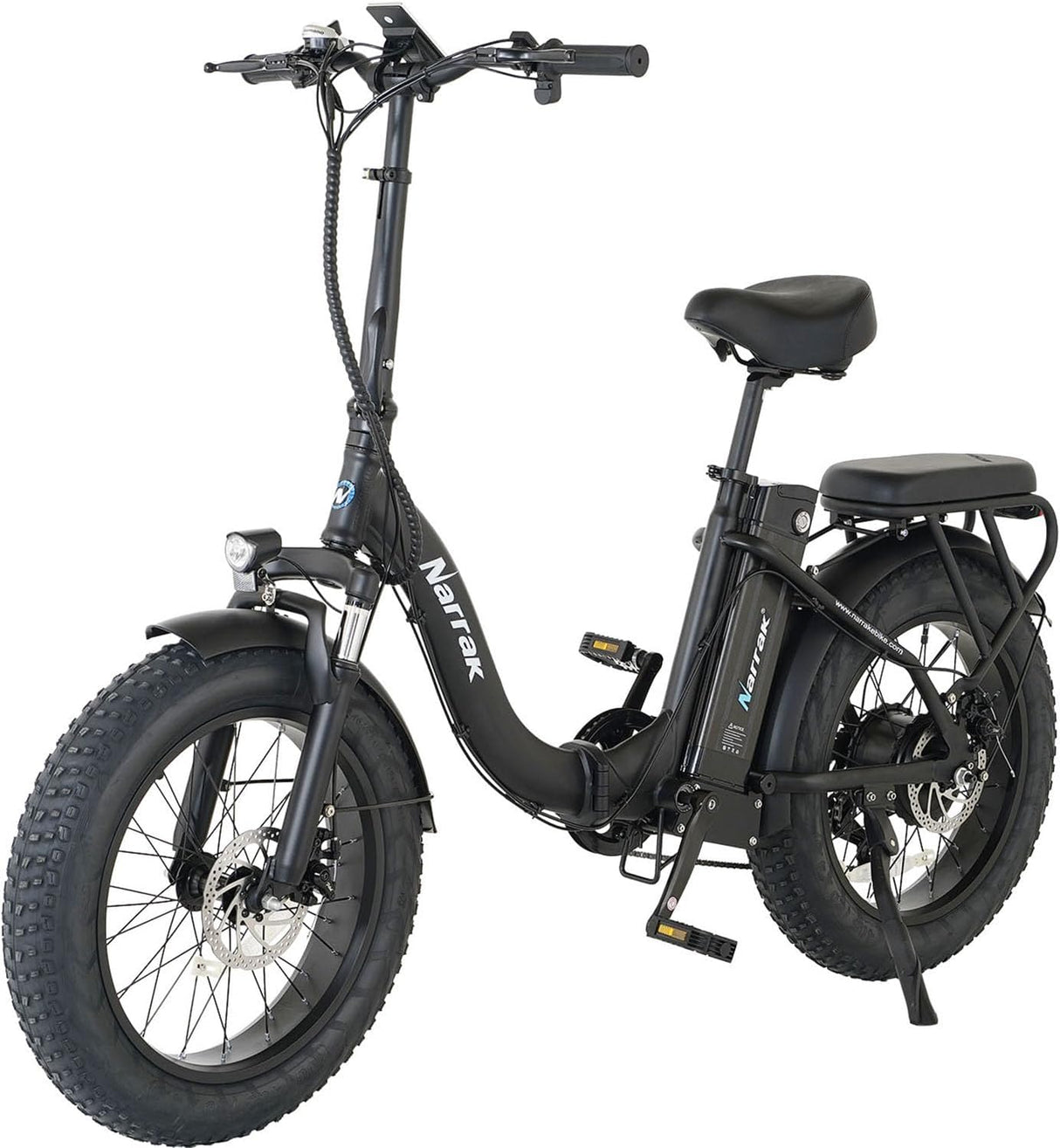 Bicicleta Eléctrica Plegable Fat Tire, 48V, Motor 1100W, M5