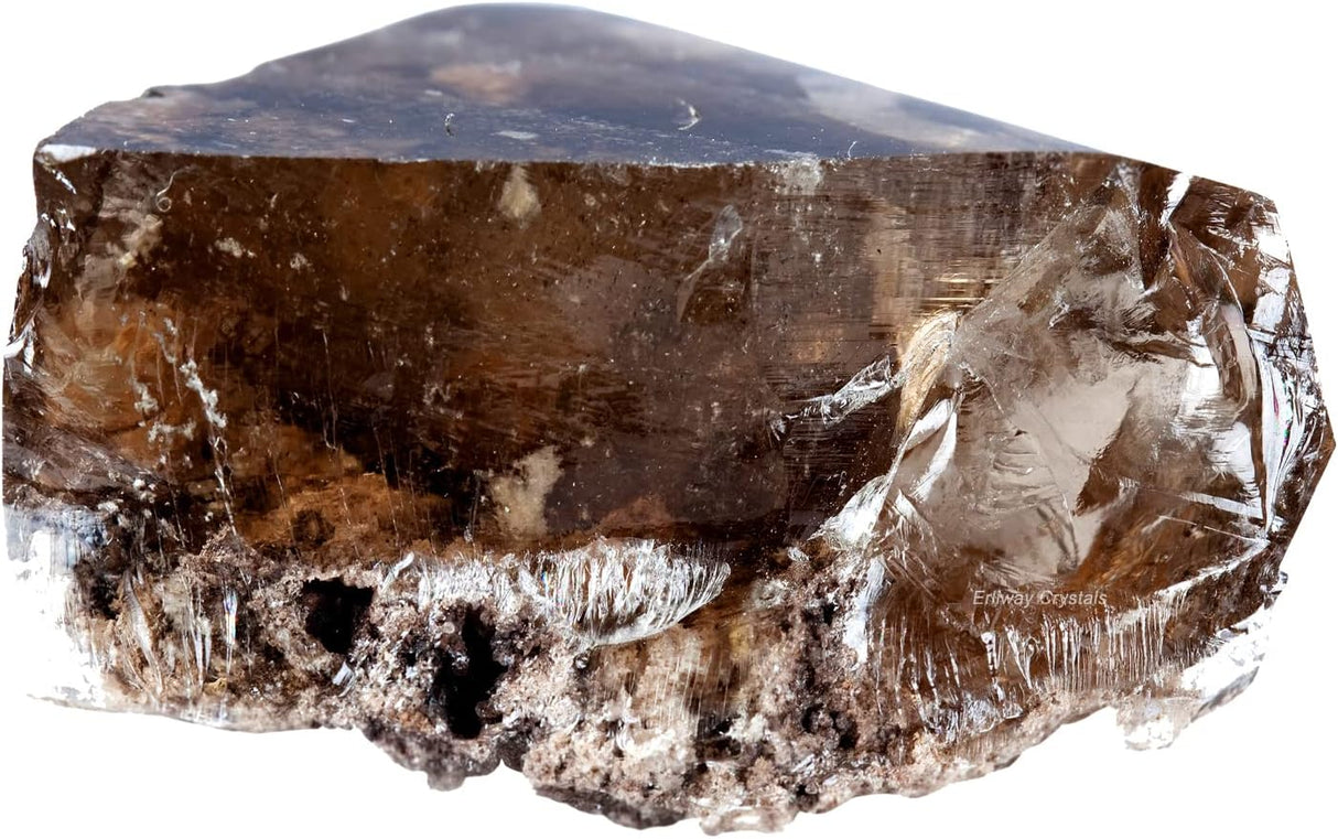 Cristales de Cuarzo Ahumado en Bruto para Decoración y Sanación