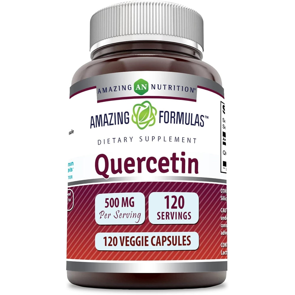 Suplementos Formulas Quercetina 500 mg 120 cápsulas