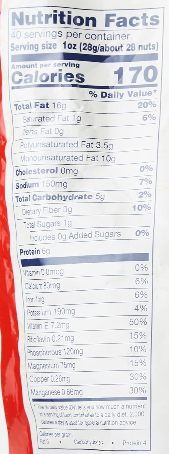 Almendras Ahumadas Blue Diamond, 40 Oz, Bolsa Resellable