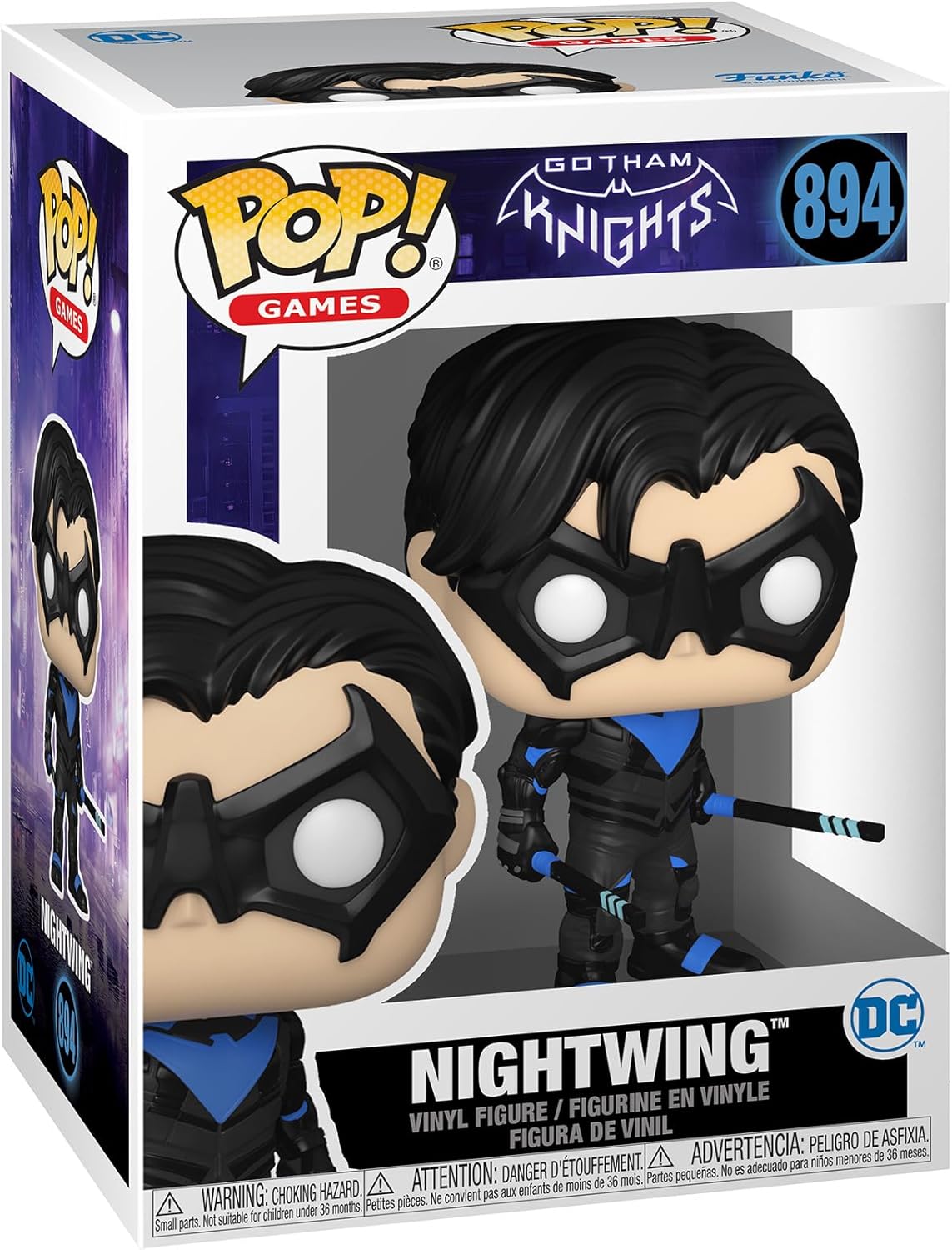 Funko Pop! Gotham Knights: Figura de Nightwing Coleccionable
