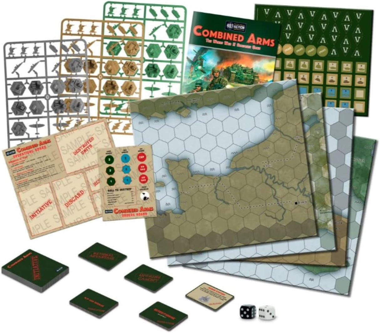 Juego de Mesa Bolt Action WWII, Ejército, Modelo 401010014