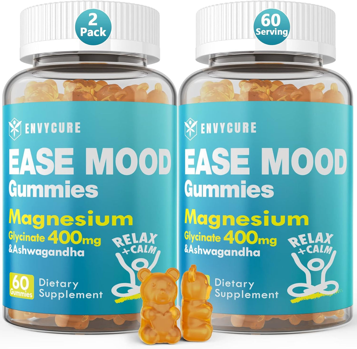 Suplemento Ashwagandha B1 B3 Rhodiola Rosea de magnesio 120u