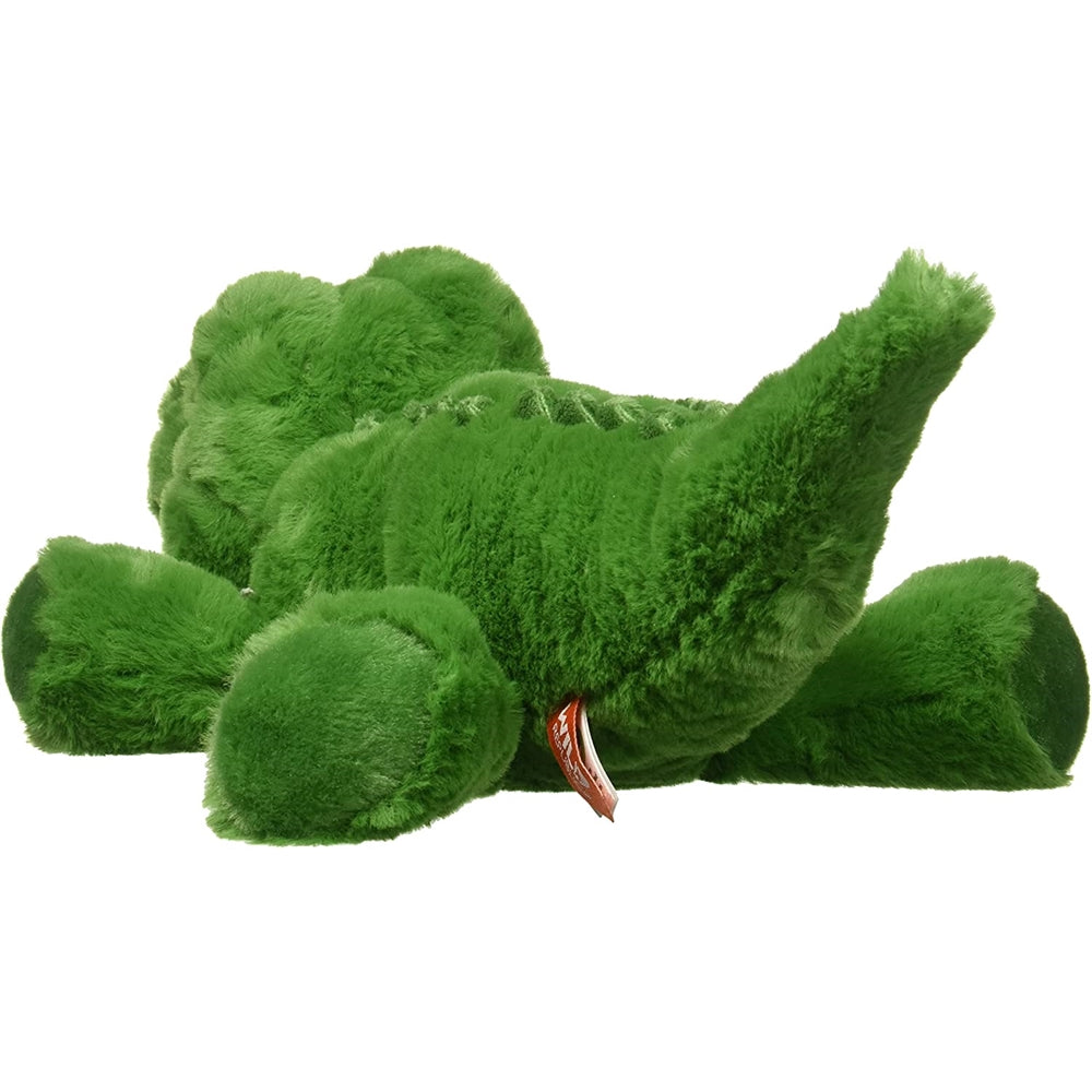 Cocodrilo de peluche de color verde de 18 pulgadas