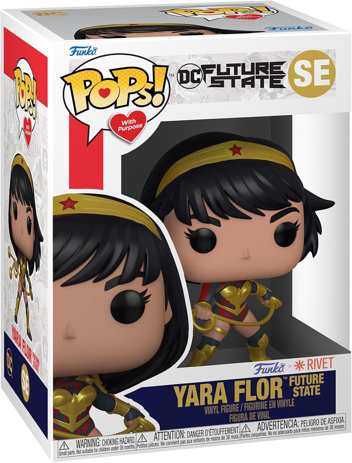 Funko Pop! Heroes Rivet - Yara Flor (Pops con Propósito)