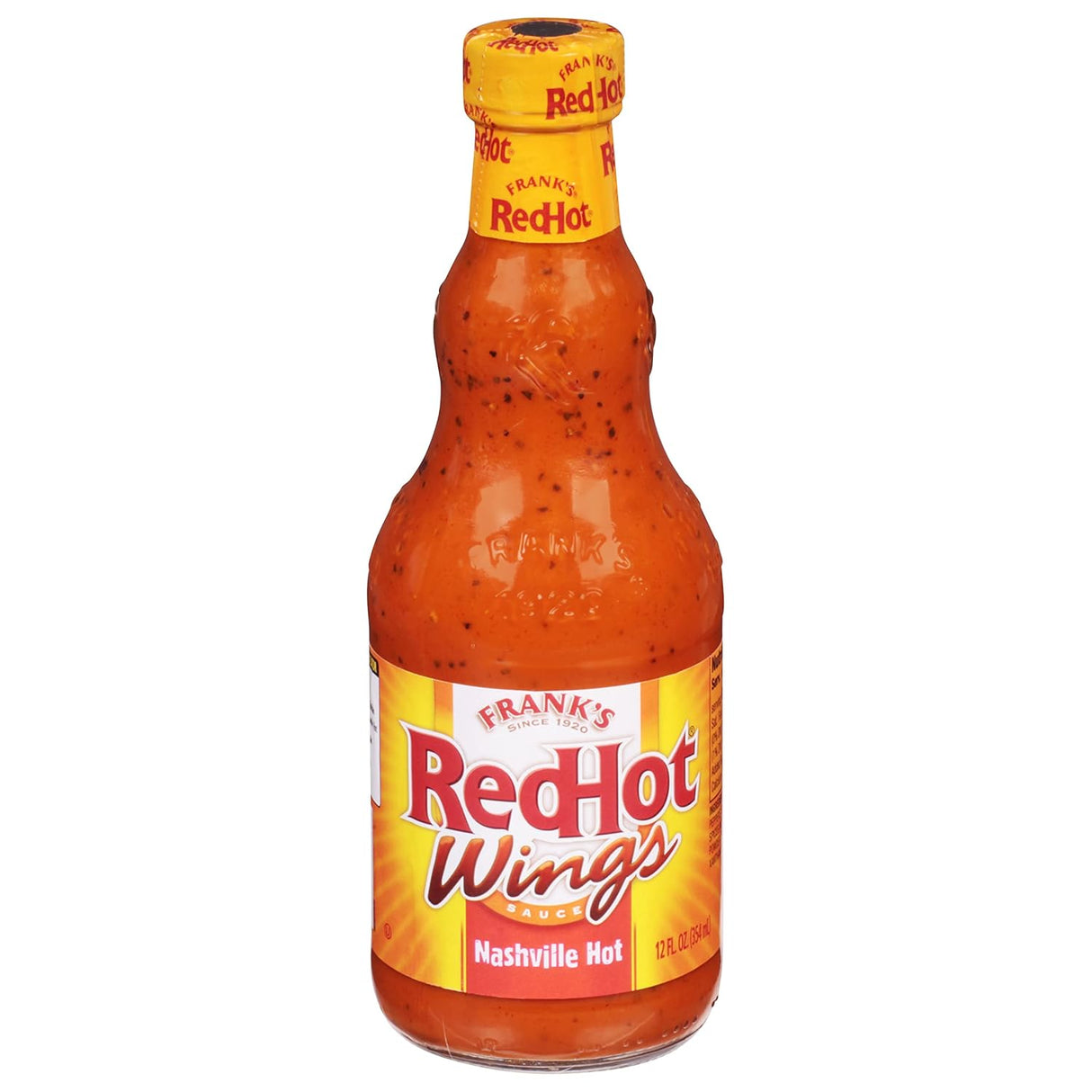 Frank's RedHot Salsa Nashville Hot Wings de 12 onzas líquidas (paquete de 5)