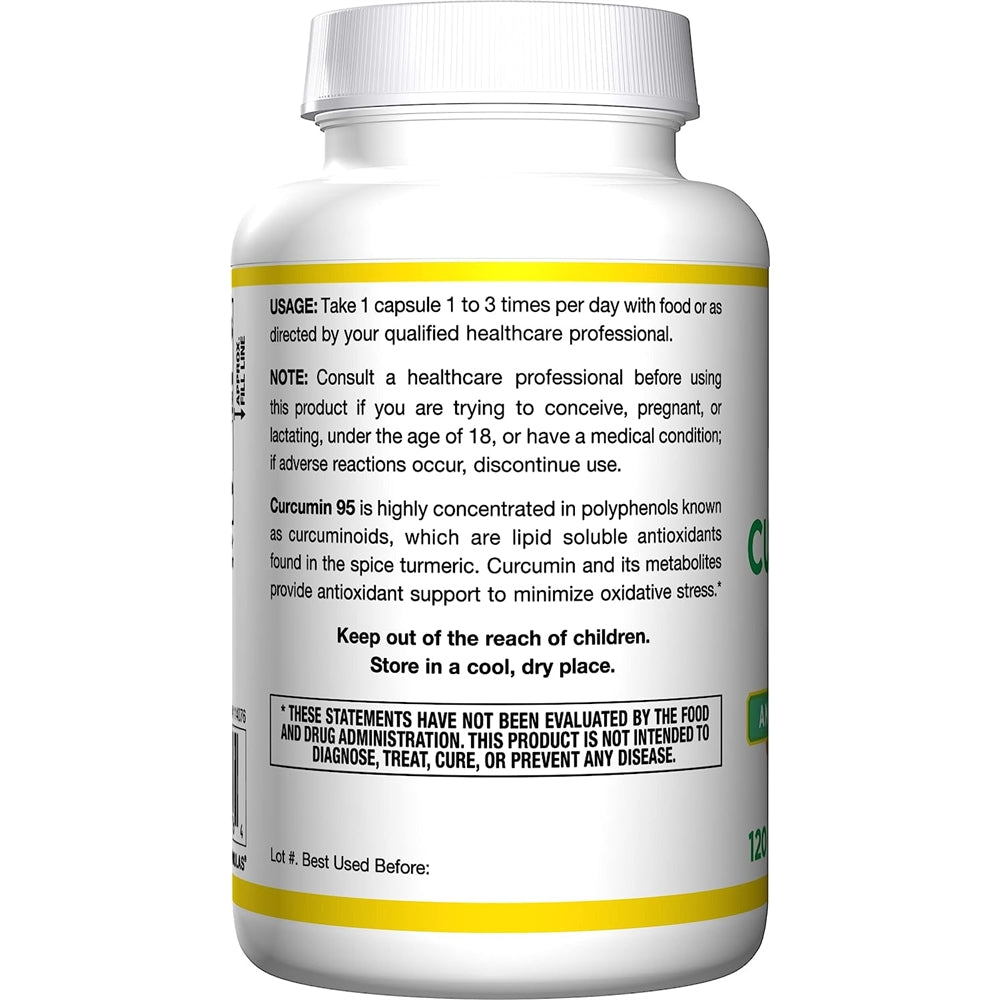 Suplementos Curcumin 95 de Jarrow Formulas
