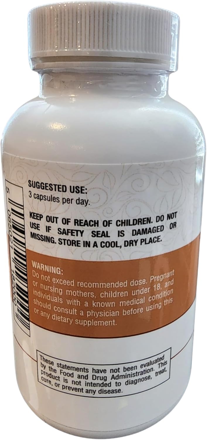 Polvo de Raíz de Ashwagandha 1300mg | Apoyo Metabólico | 90 Cápsulas