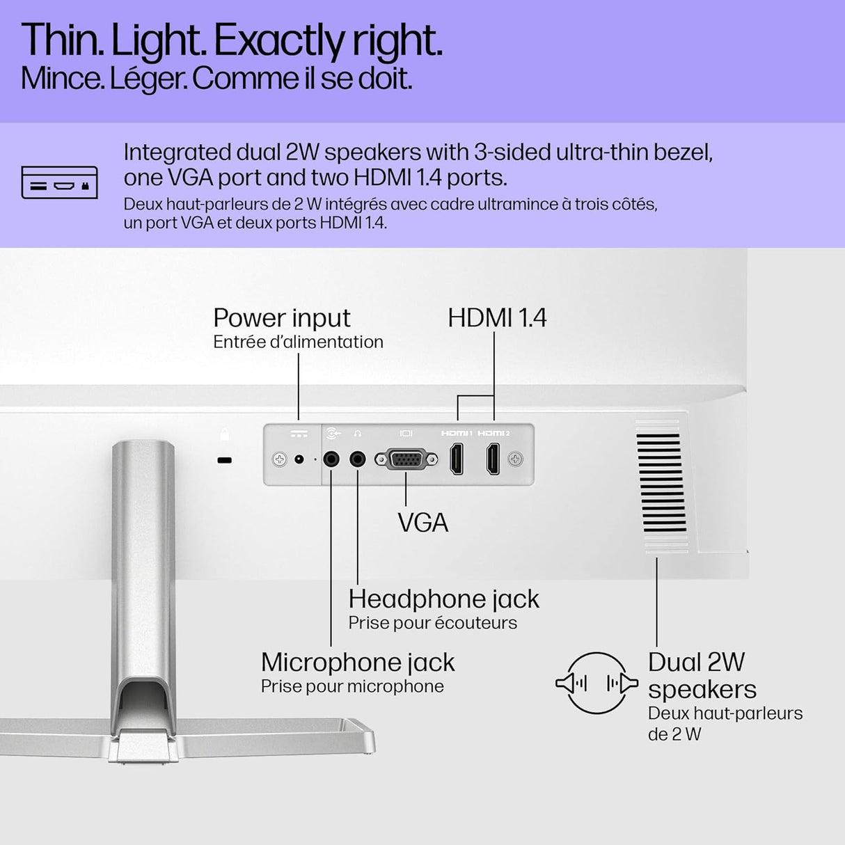 Monitor HP 27 FHD, IPS, 99% sRGB, 300 nits, 527sa 2024