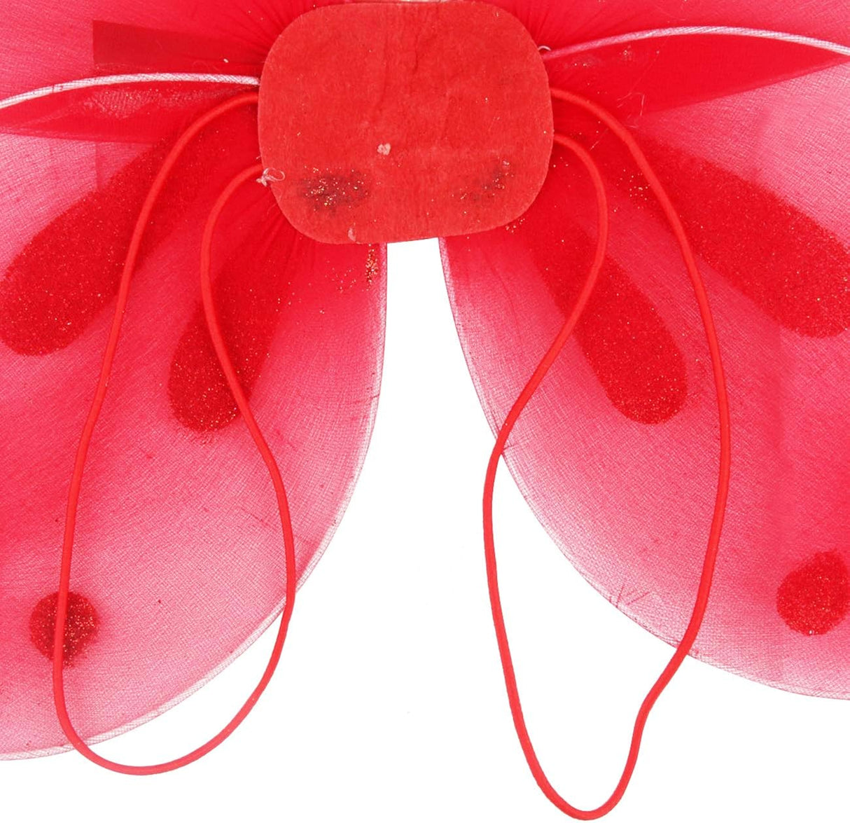 Disfraces Alas de hada de mariposa roja talla única