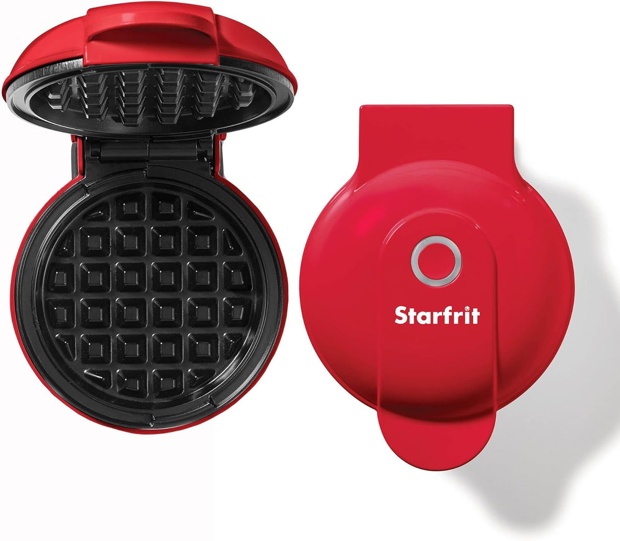 Mini Waffle Maker 4 In. Starfrit, Pequeña Cocina, Modelo 024725