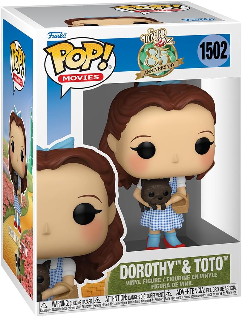 Funko Pop! Dorothy y Toto - 85 Aniversario, El Mago de Oz