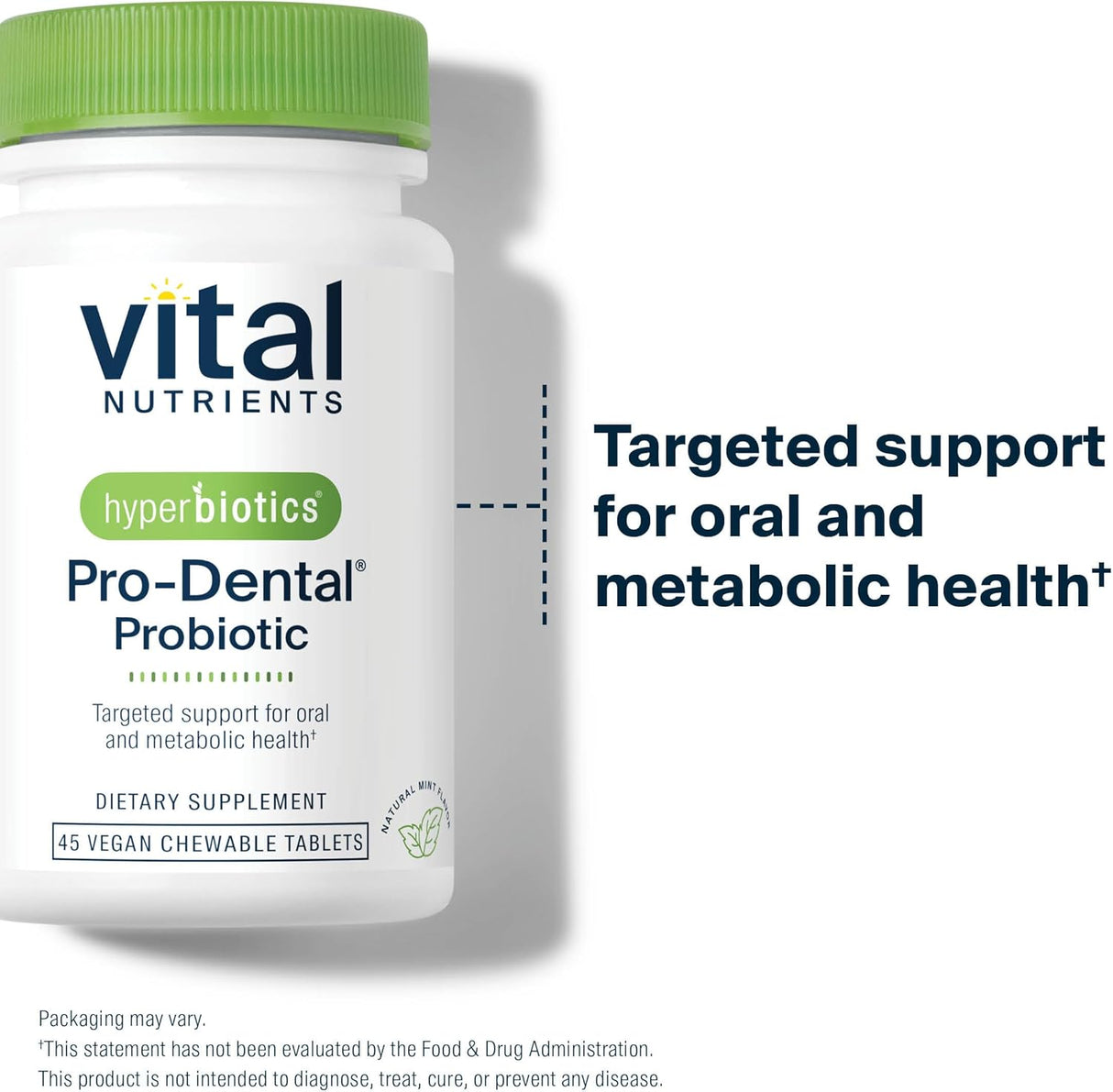 Pro Dental Probióticos Vital Nutrients BLIS K12 M18 45Tabletas