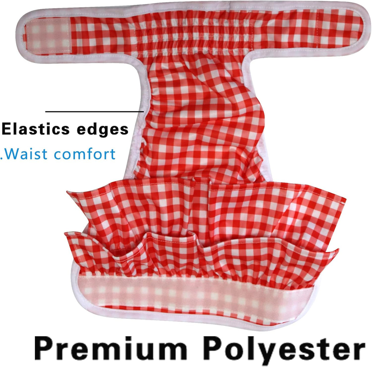 JoyDaog Paquete de 3 pañales para perros pequeños de primera calidad