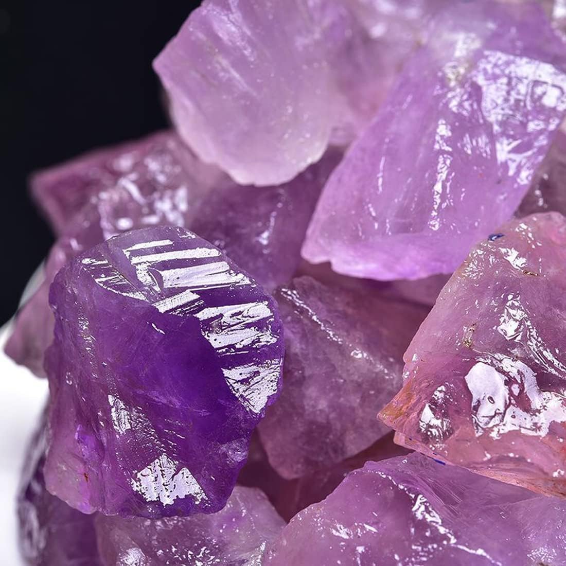 Cristales de Amatista en Bruto, Piedras Naturales para Sanación