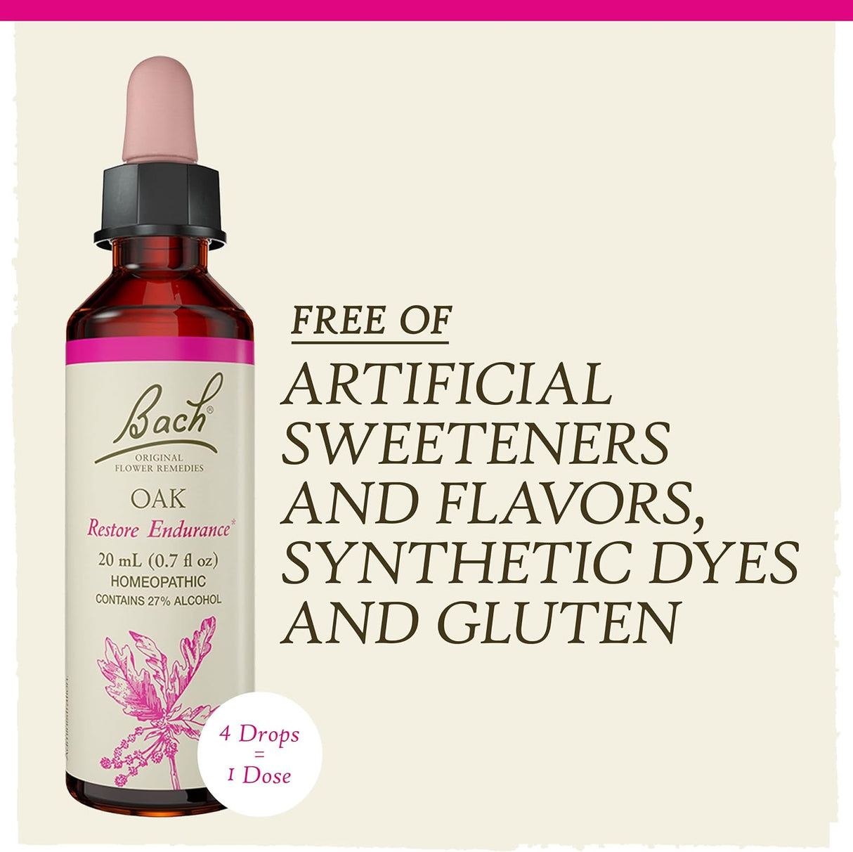 Bach Remedio floral original Gotero 3001364 Roble 1