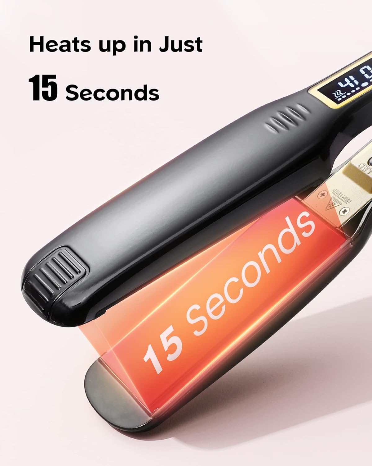 Plancha plana de titanio de 1.75 pulgadas de ancho