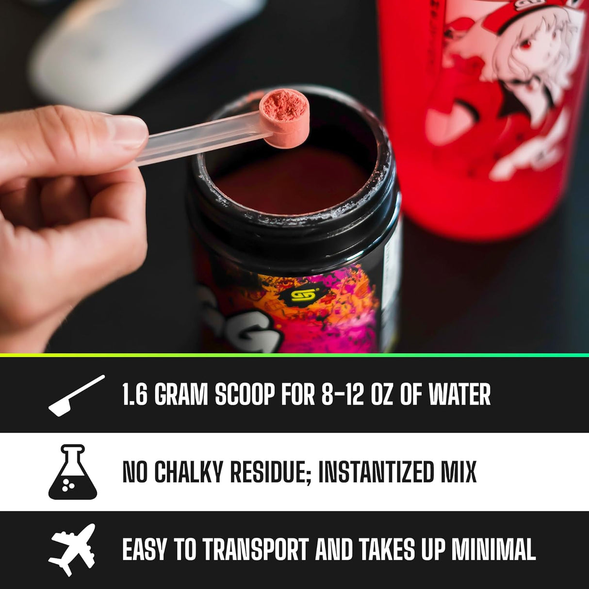 Suplemento 100 porciones Energía y nootrópico