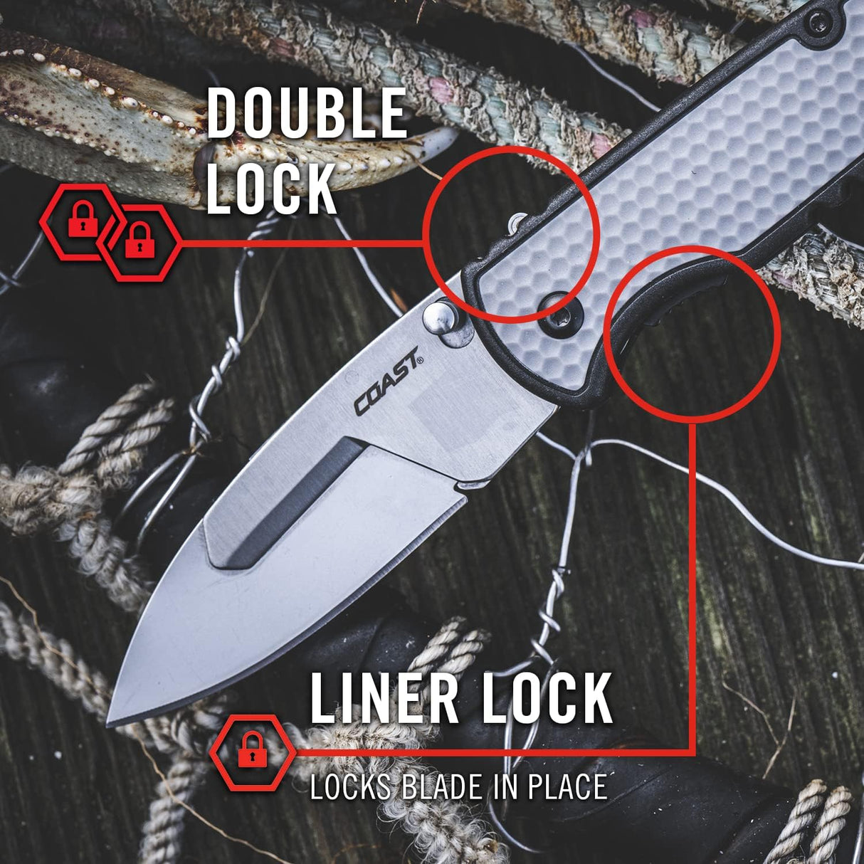 Cuchillo plegable de hoja reemplazable