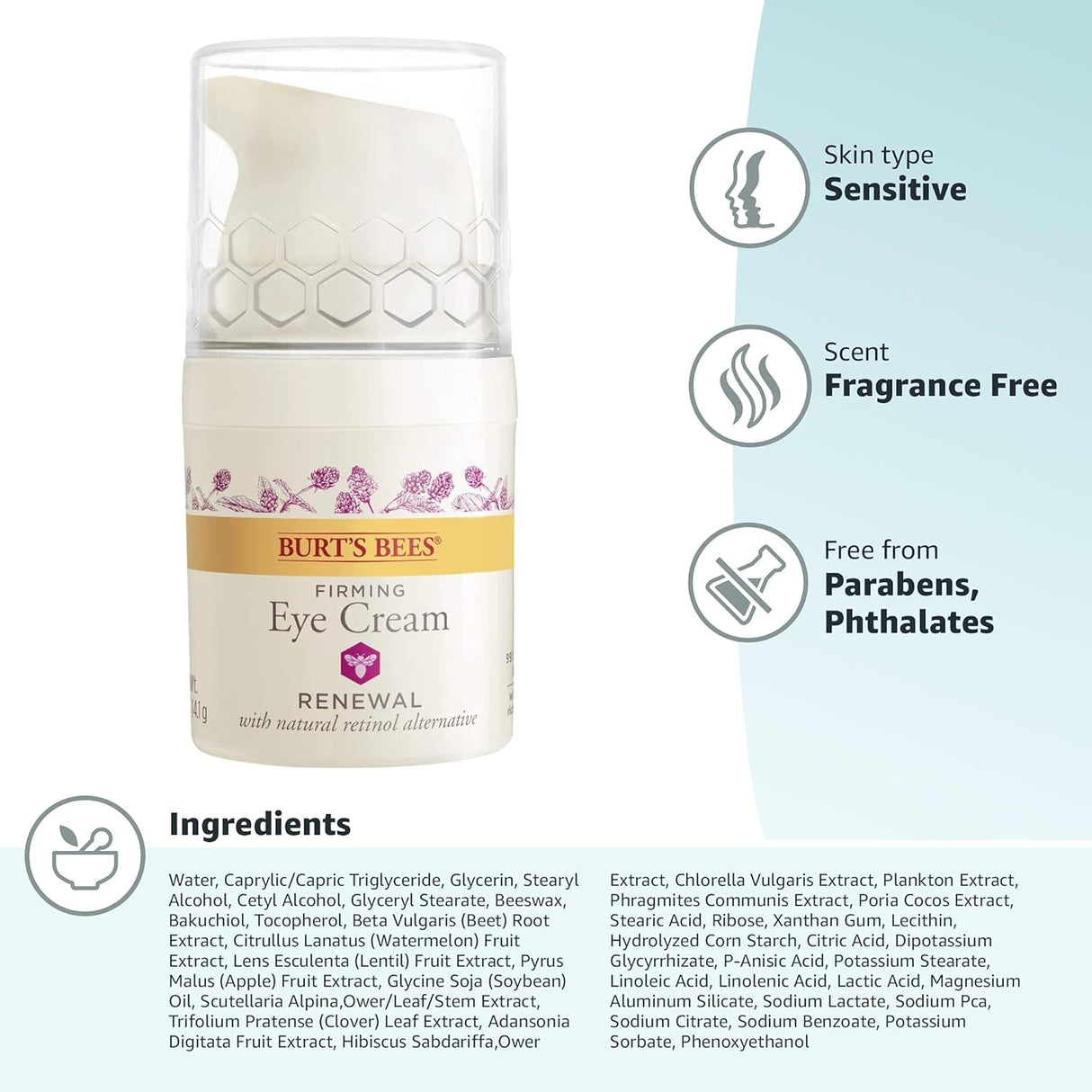 Cuidado Facial Crema reafirmante para ojos