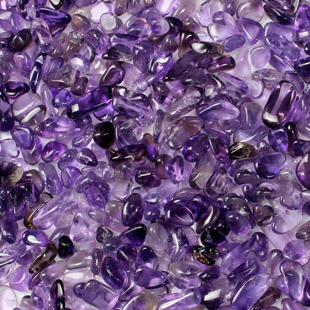 Piedras rodantes de amatista natural, piedra de amatista