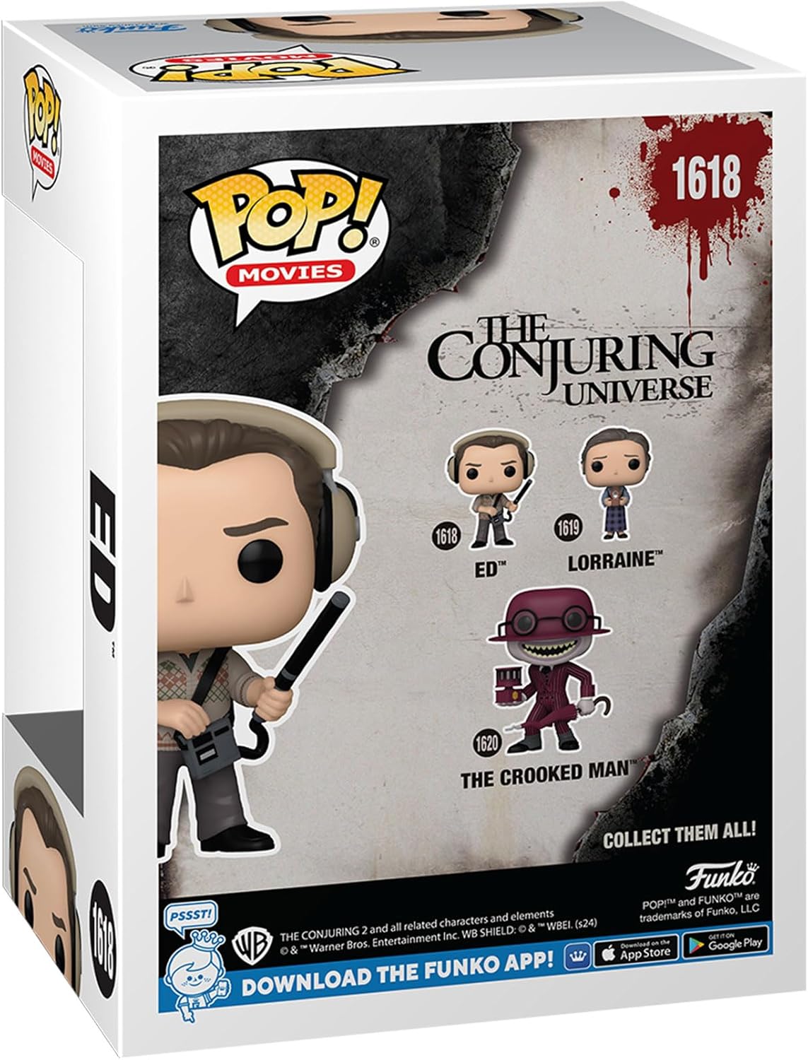 Funko Pop! Películas: El Conjuro – Ed Warren Coleccionable