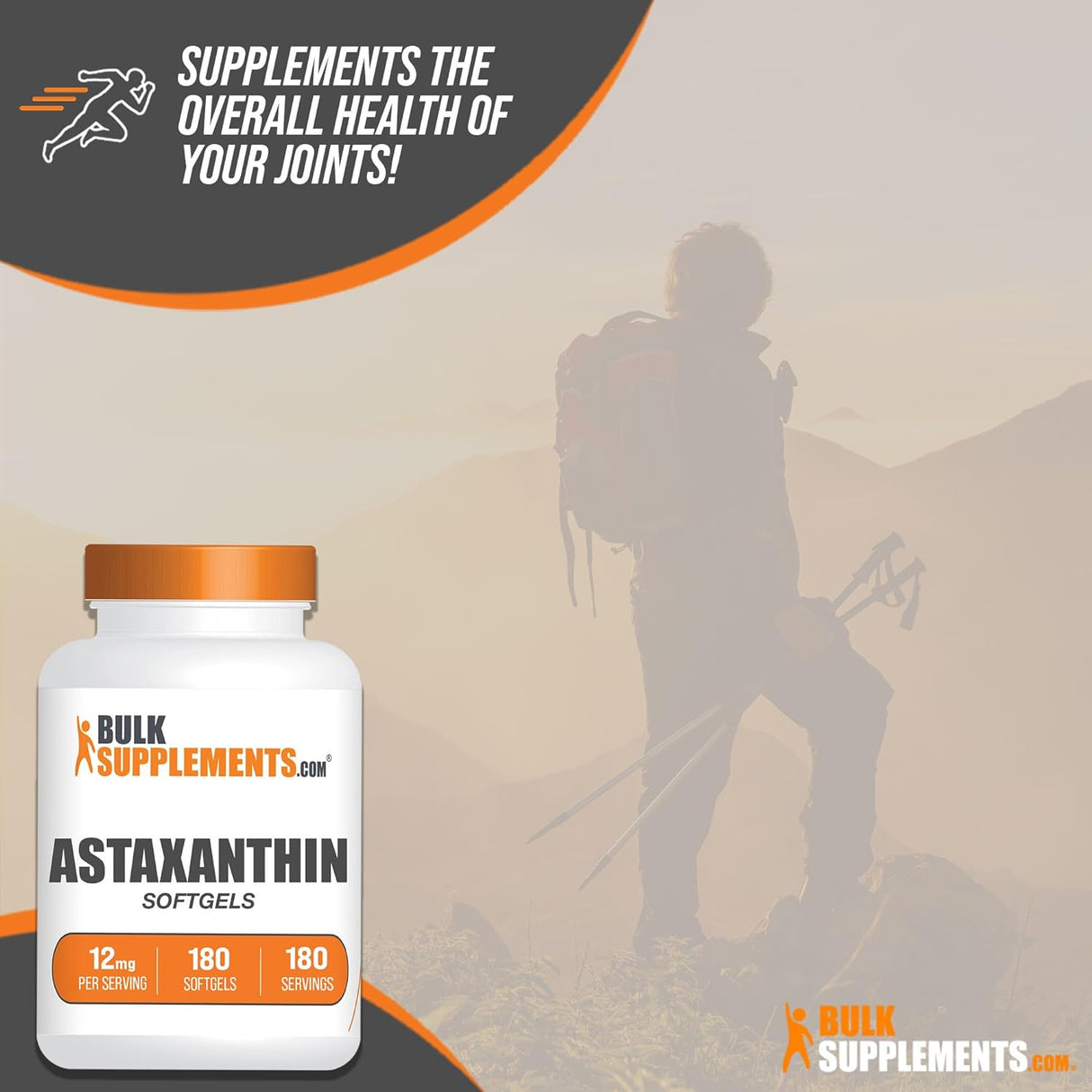 Suplementos Astaxantina 4 mg 90 cáp sin OMG soja sin gluten