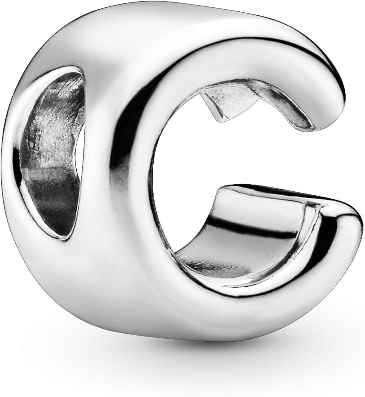 Dijes de plata de ley 925 con letra PANDORA G