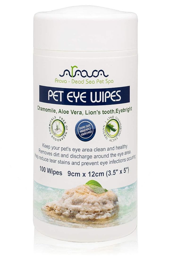 Toallitas para ojos para perros y gatos