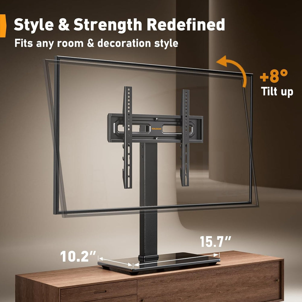 Soporte Universal para TV Perlegear, Ajustable, VESA 400x400, PGTVS26