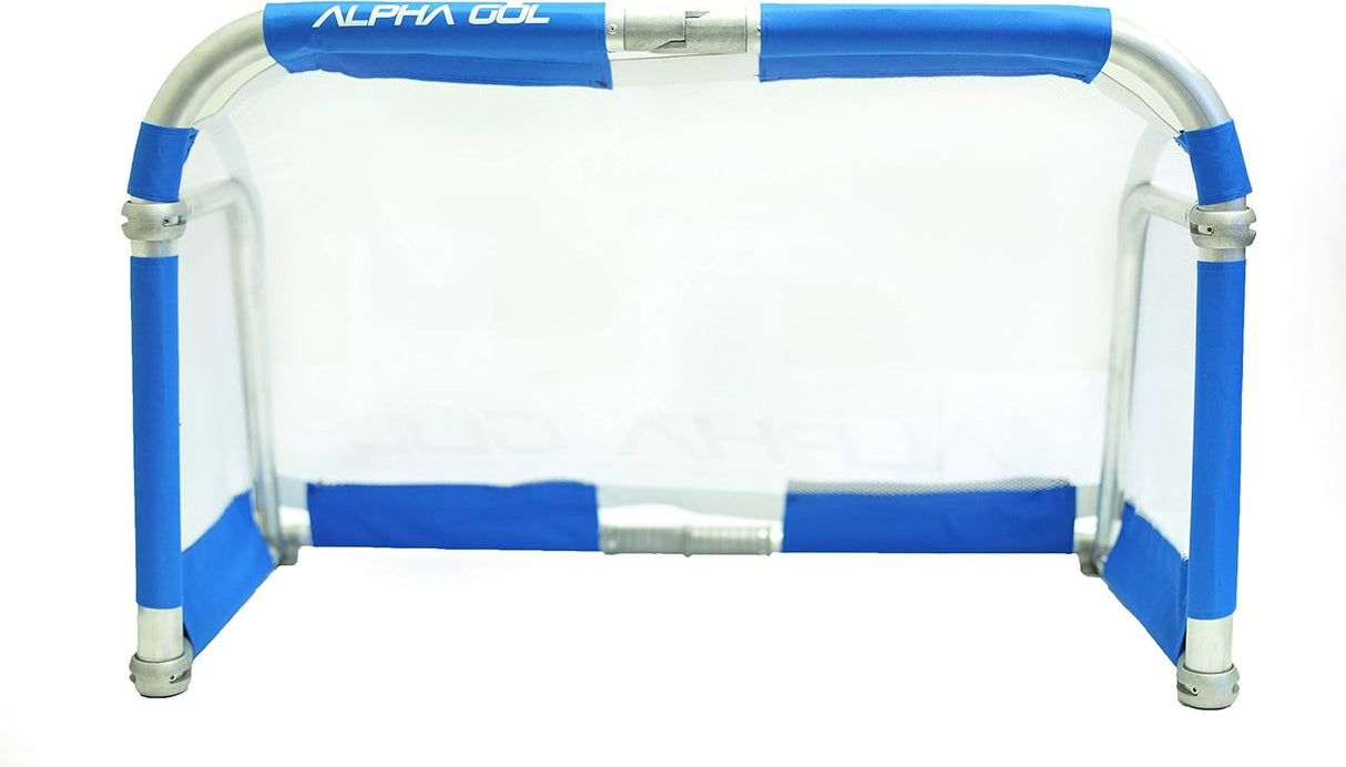 Portería plegable de aluminio con bolsa de transporte