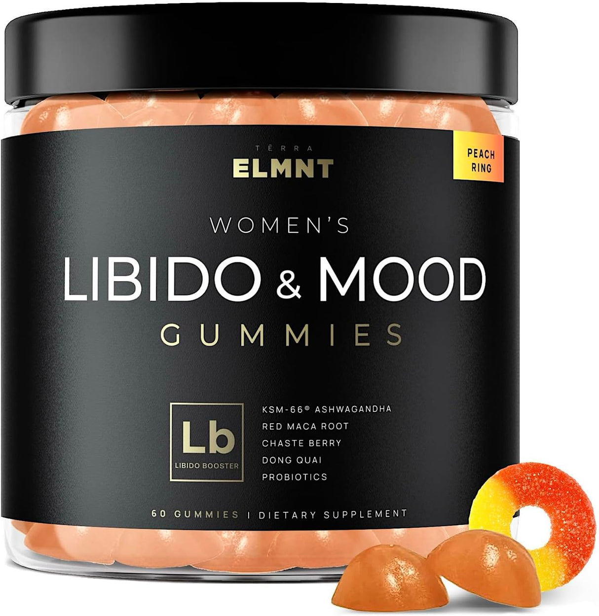 Gummies Aumentadoras de Libido KSM-66 Ashwagandha 30x