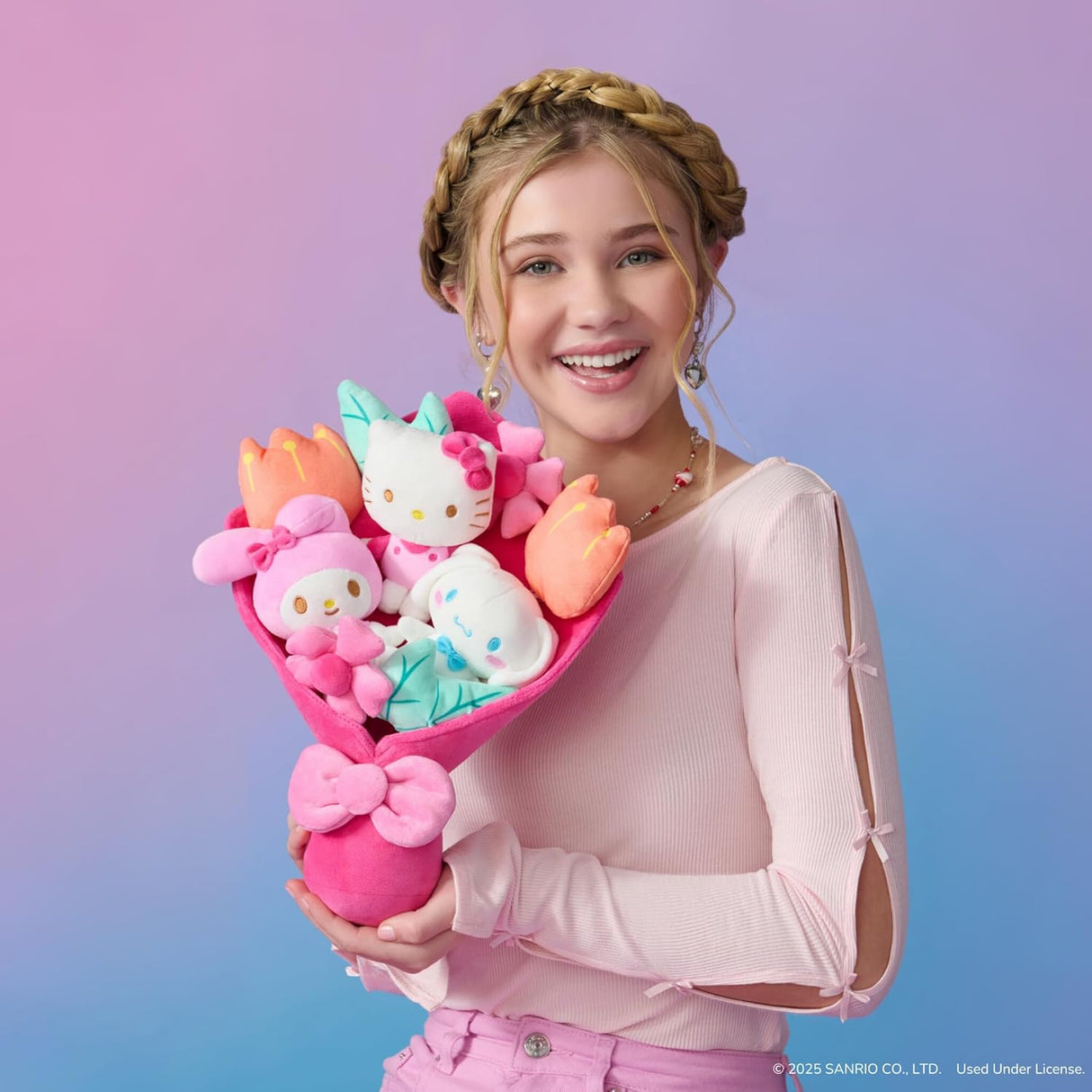 Ramo de Peluches Hello Kitty - 12 - 9 Peluches - Jazwares