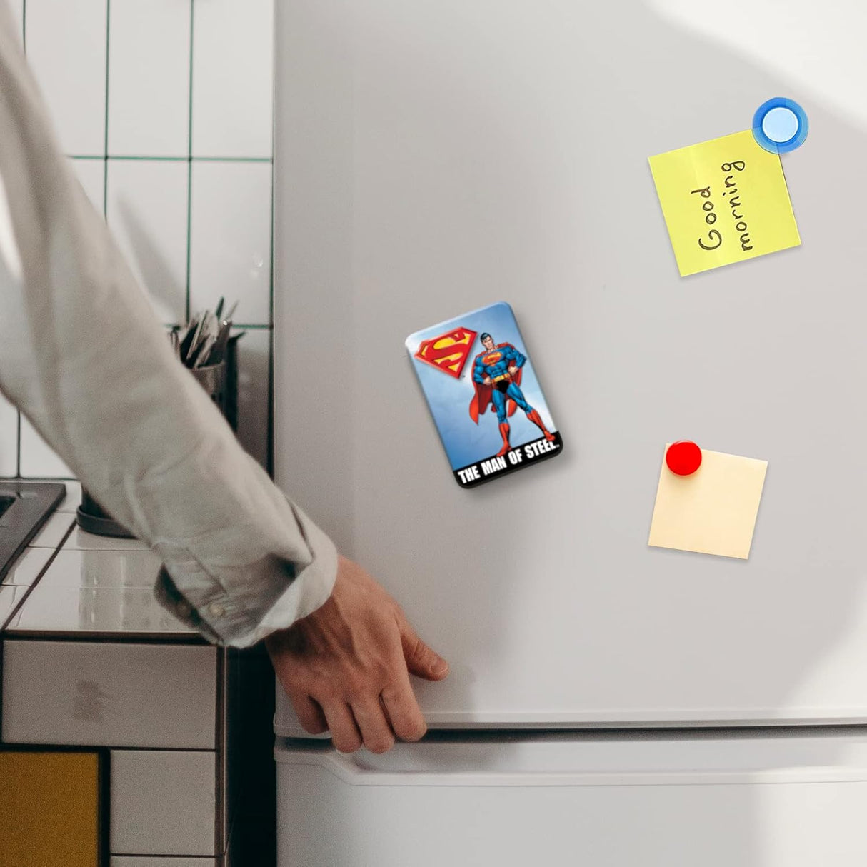 Imán Divertido para Nevera, Oficina, Hogar y Escuela - Superman