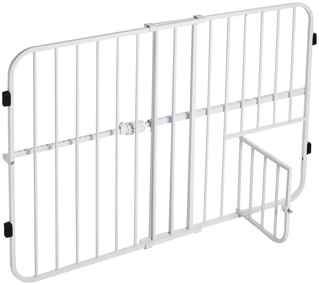 Puerta para mascotas expandible de metal Carlson, 26-42