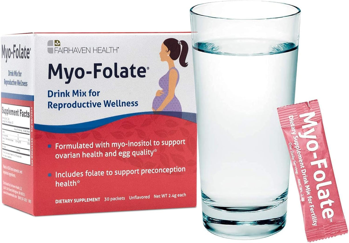 Suplemento Fairhaven Health Myo-Folato en polvo para mujeres