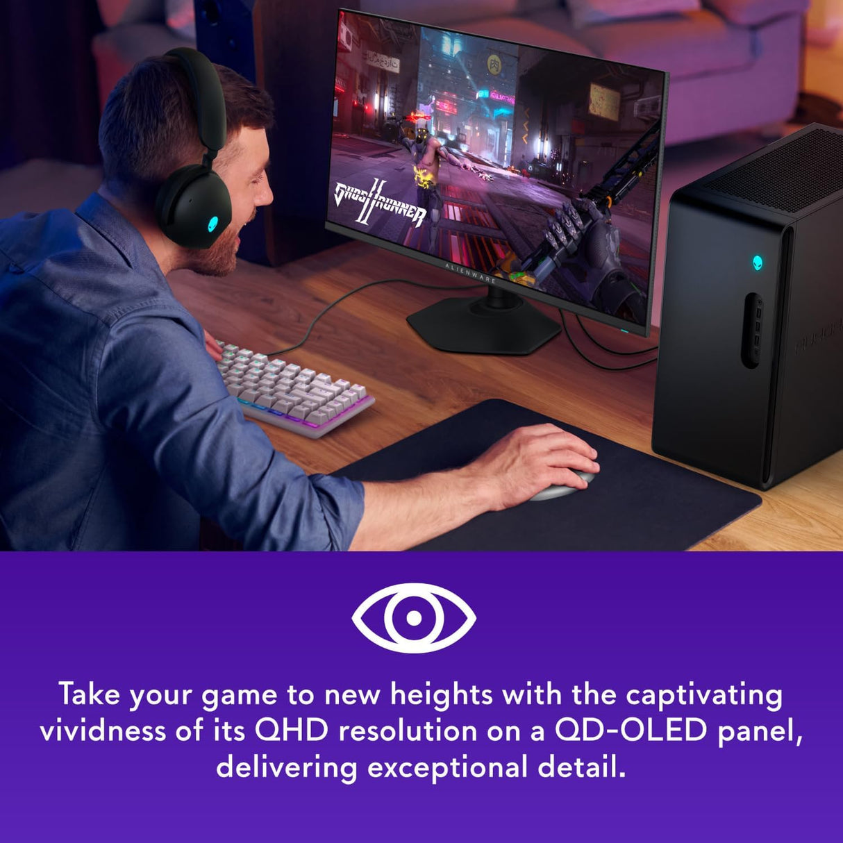 Monitor Gaming Alienware AW2725DF 26.7 WQHD 360Hz 0.03ms