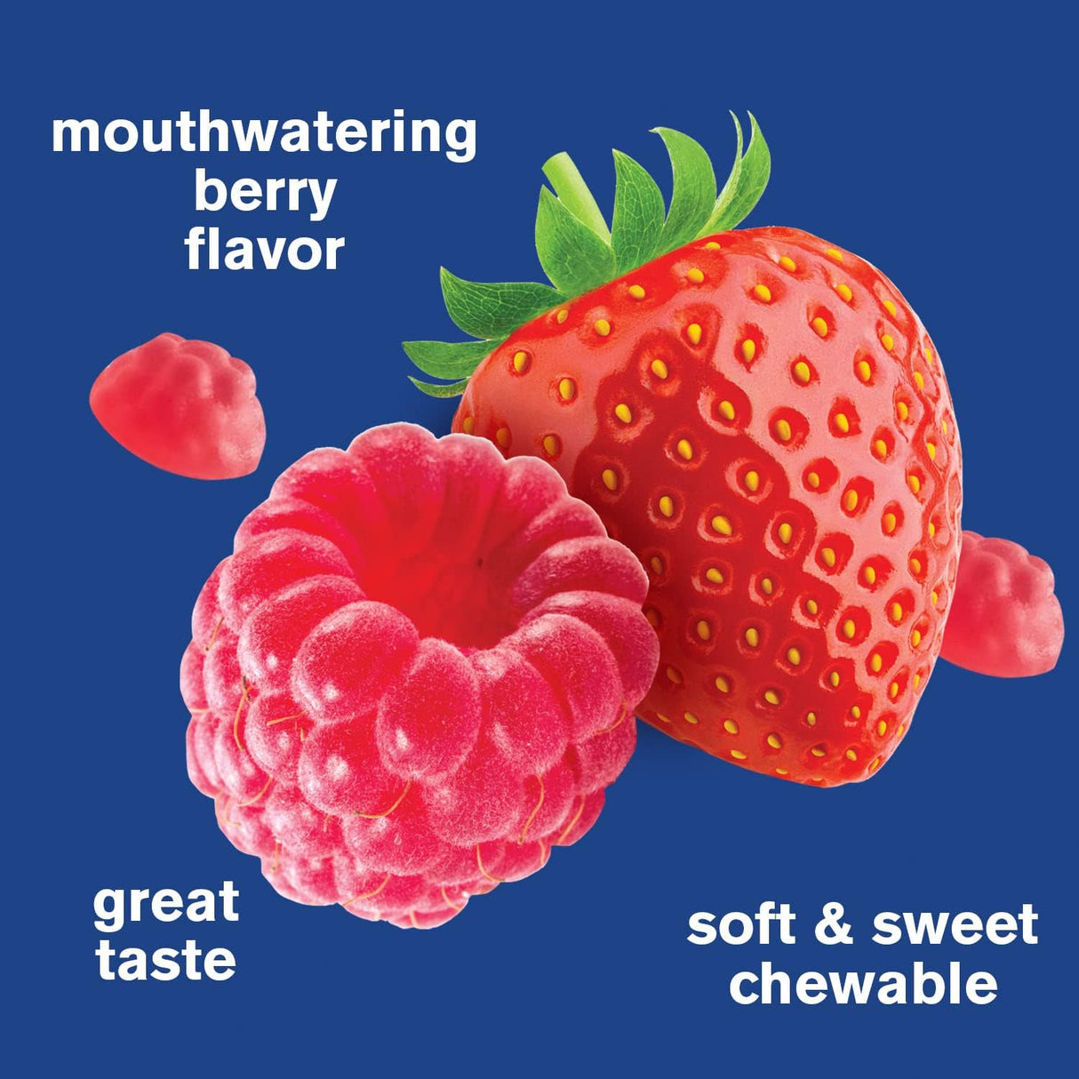 Gomitas para el sueño de 20 mg (paquete de 2), sabor a baya