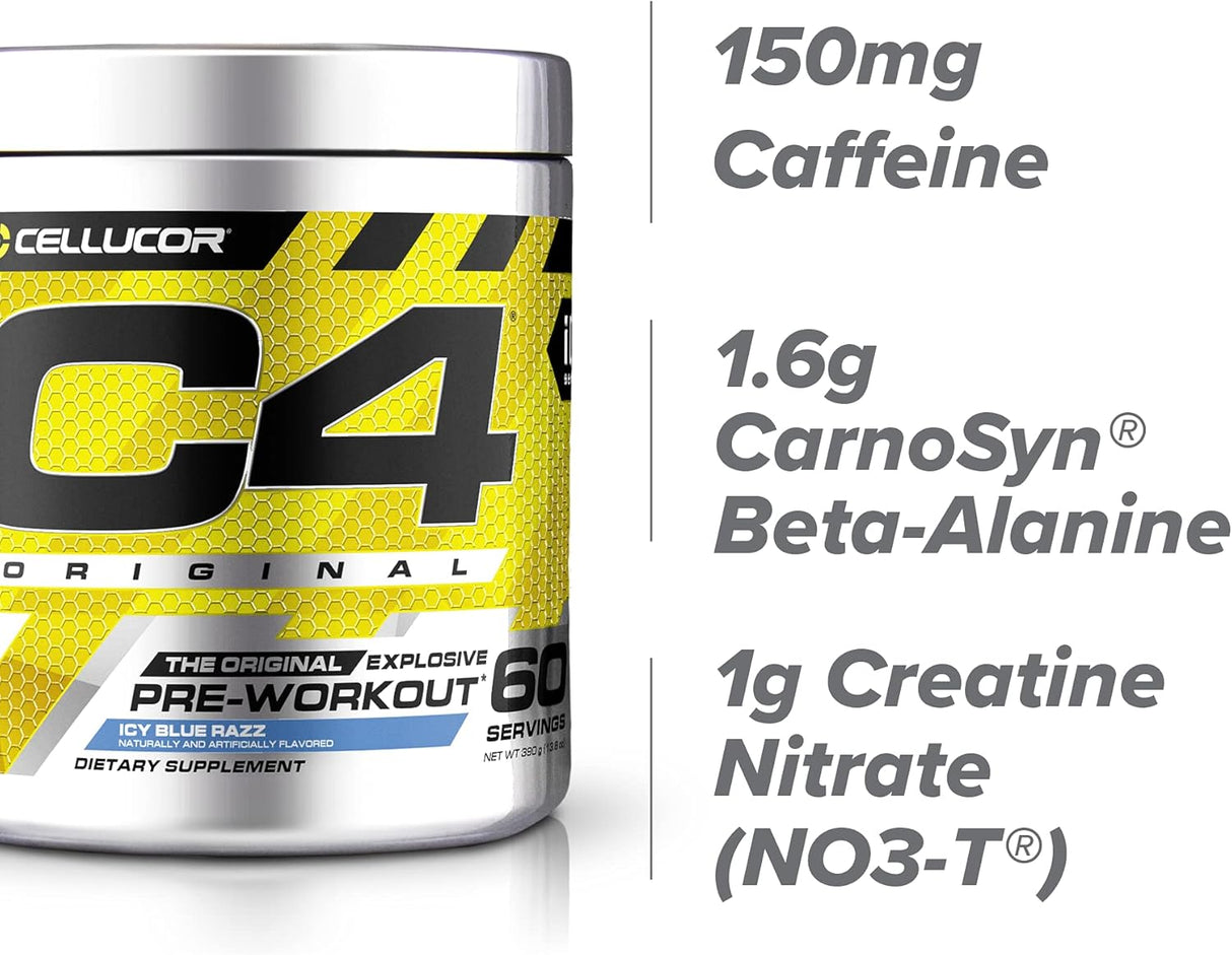 Suplementos Alimenticios de creatina y preentrenamiento