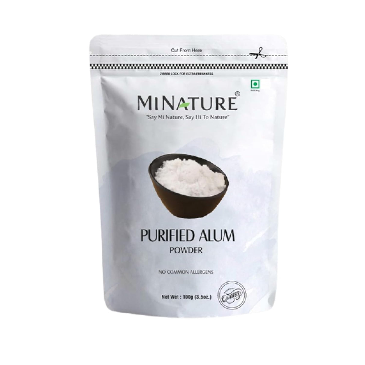 Polvo de Alumbre Purificado 100% Natural - Sin Aditivos