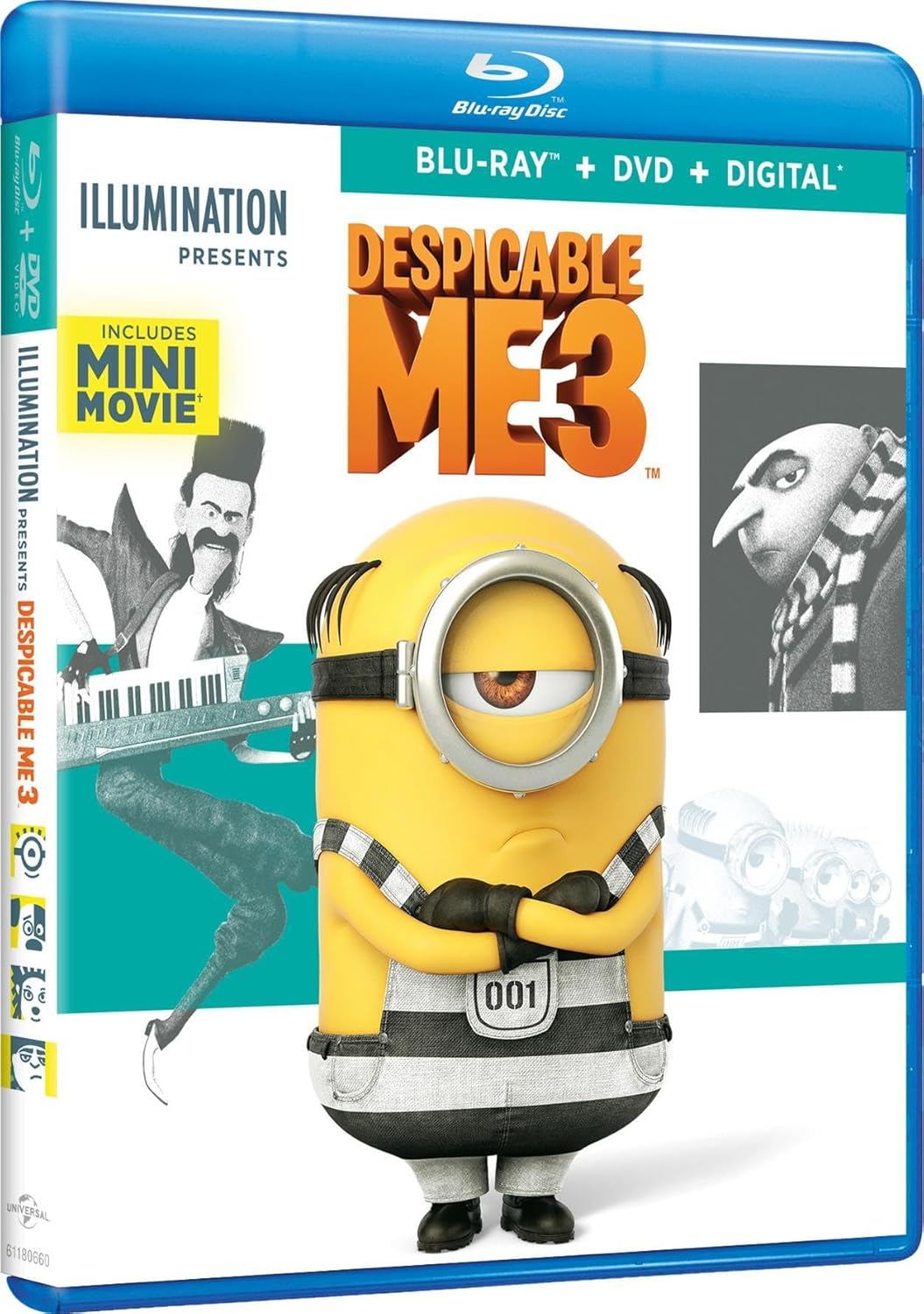 Despicable Me 3 Edición Especial (Blu-ray + DVD + Digital)