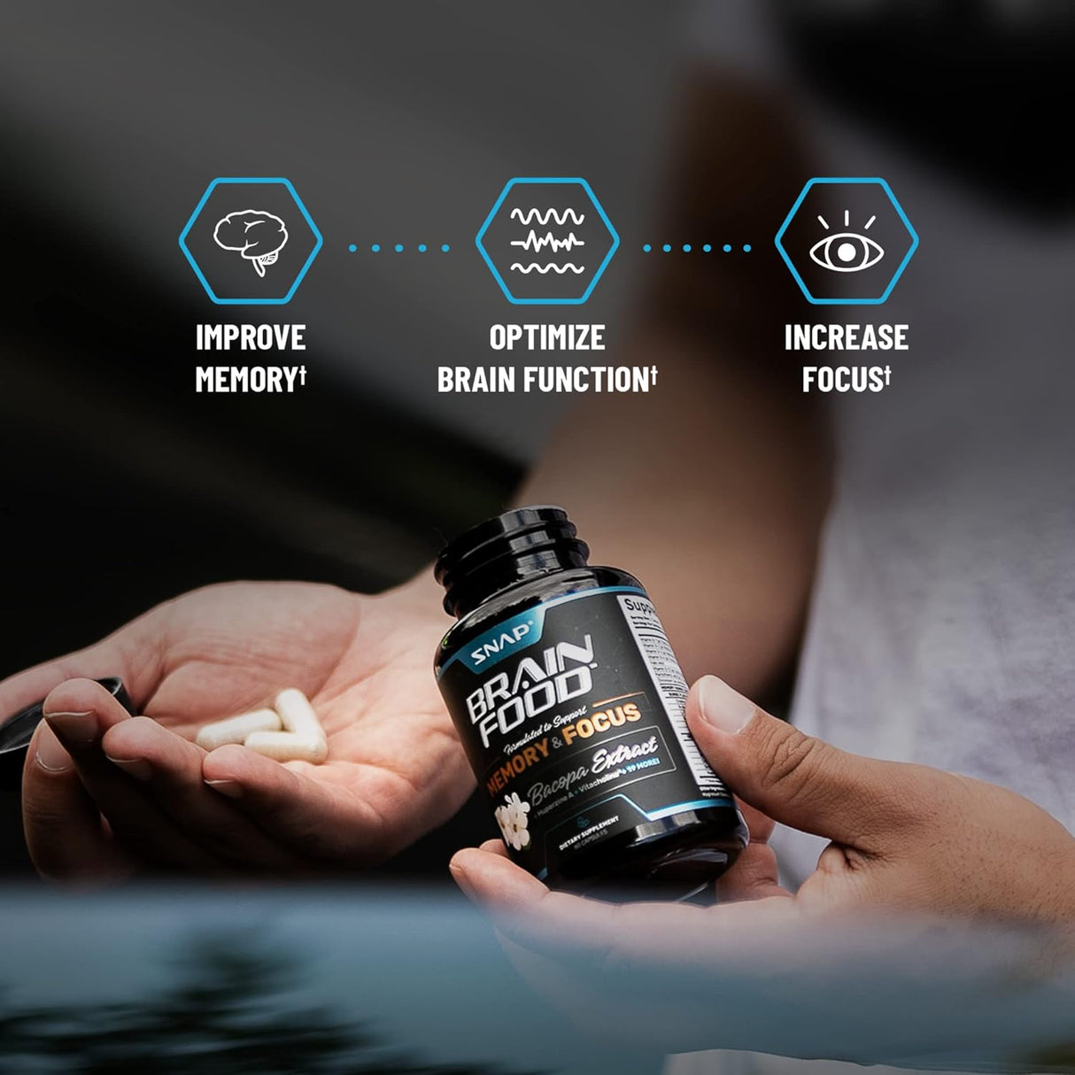 Suplementos Alimenticios de refuerzo cerebral para memoria