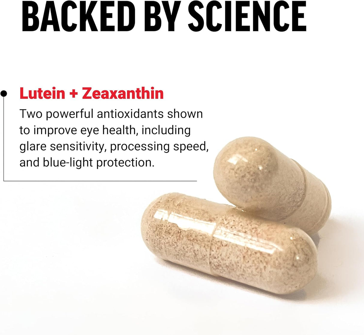 FORCE FACTOR Suplementos de luteína y zeaxantinac 60 un